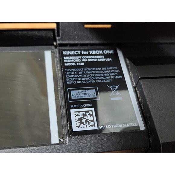 Microsoft Xbox One Kinect Camera Motion Sensor Bar Game Model 1520 TESTED WORKS - Picture 6 of 7